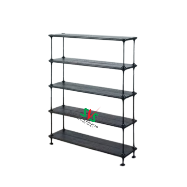 steel book rack