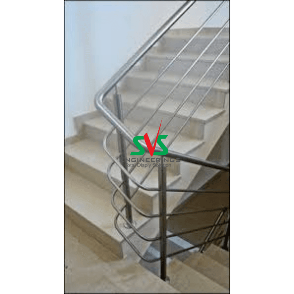 stainless steel stair handrail